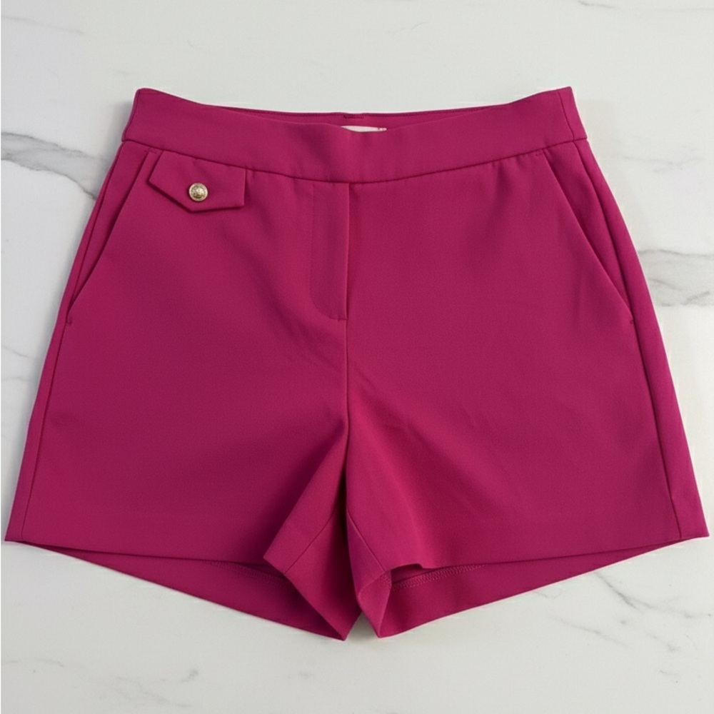 Rachel Zoe Fuchsia Tailored Short – Size 2 - Picture 2 of 7
